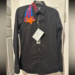 Dolce & Gabbana Black button up